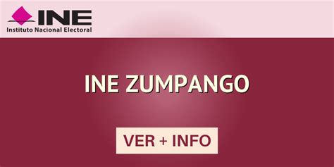 citas ine zumpango|Módulos del INE en Zumpango De Ocampo